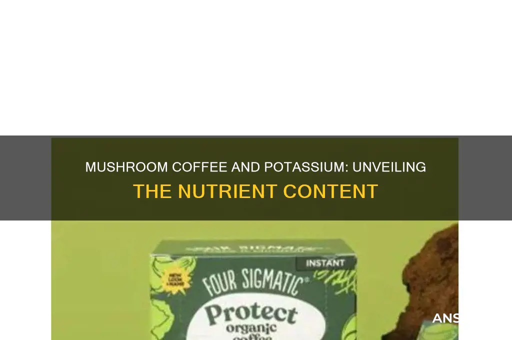 is mushroom coffee high in potassium
