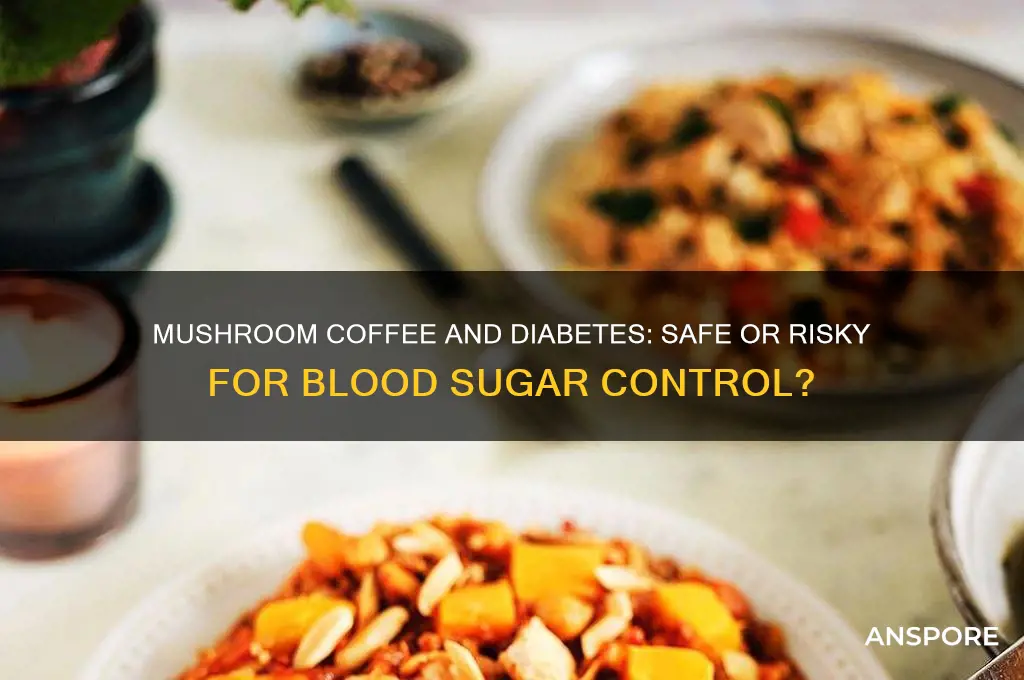 is mushroom coffee ok for diabetics