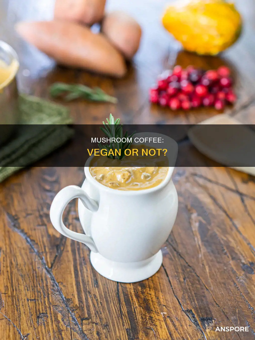 is mushroom coffee vegan