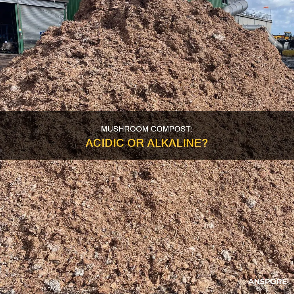 is mushroom compost acidic