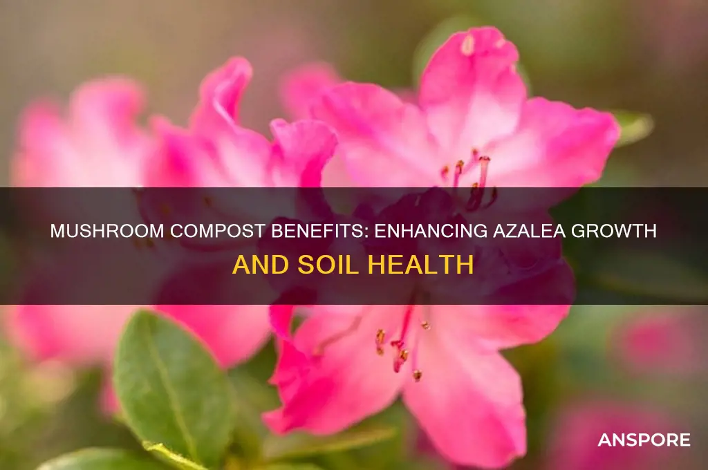 is mushroom compost good for azaleas
