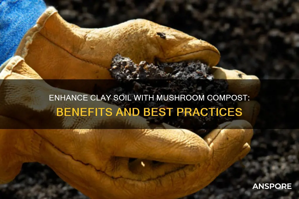 is mushroom compost good for clay soil