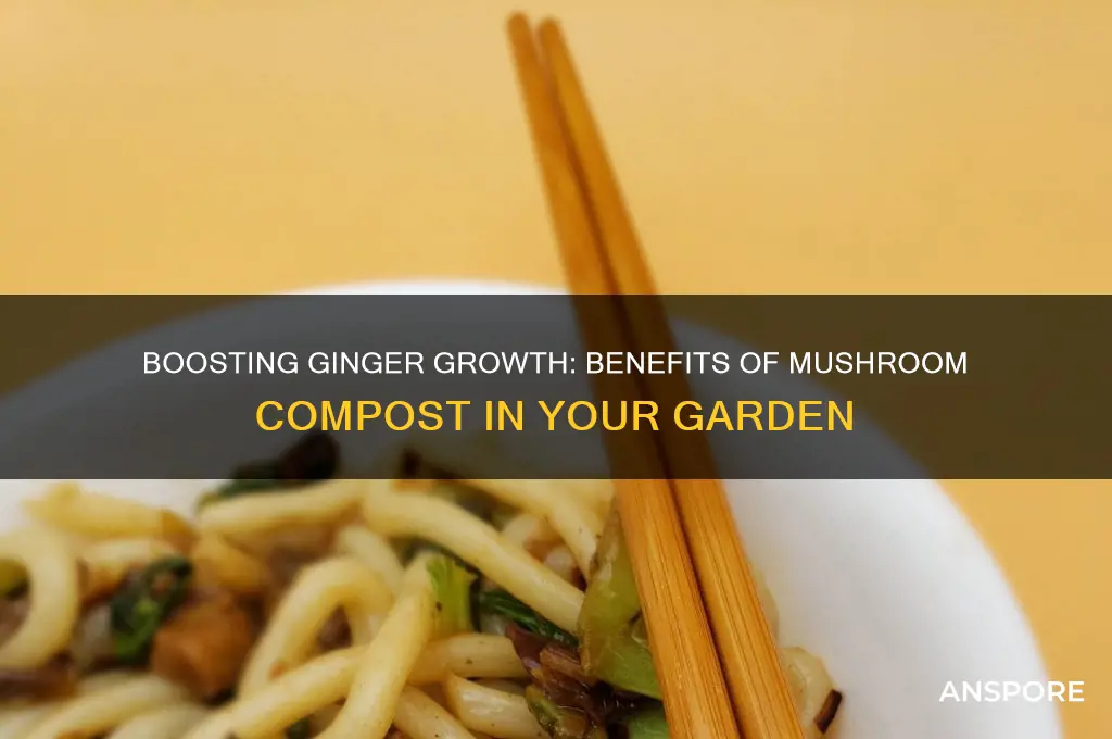 is mushroom compost good for ginger