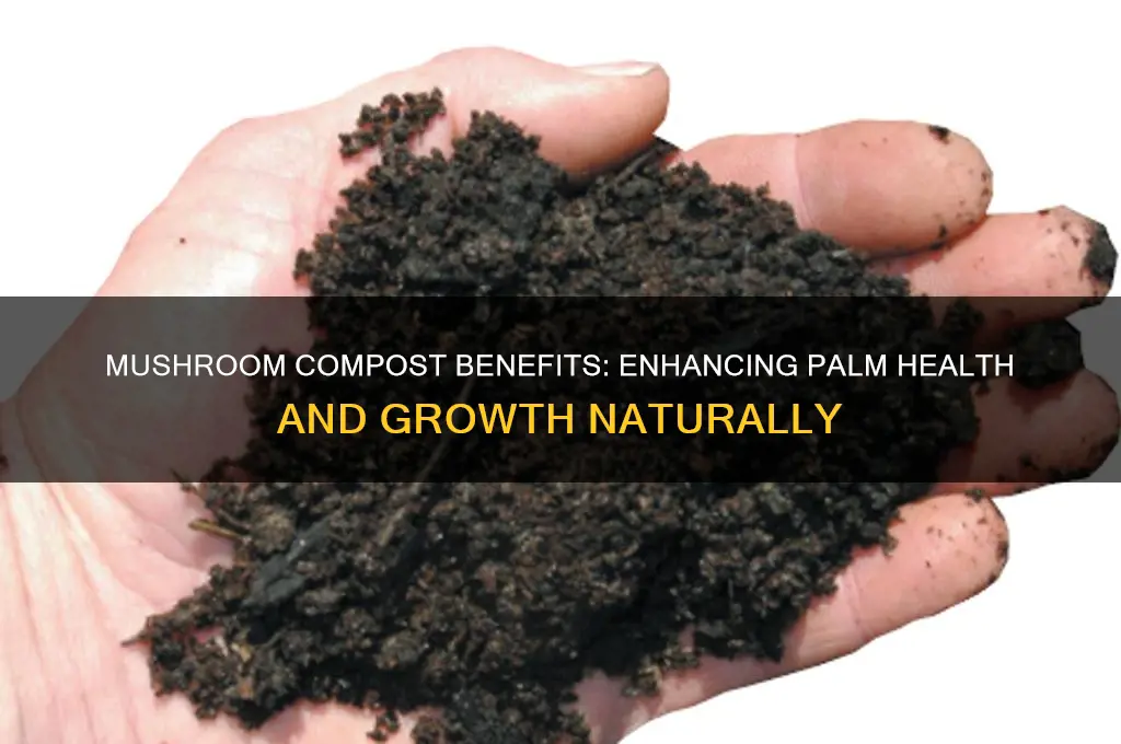 is mushroom compost good for palms