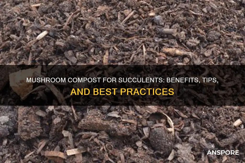 is mushroom compost good for succulents