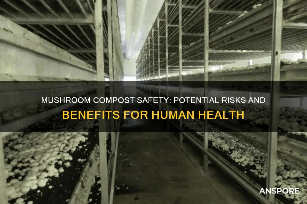 is mushroom compost harmful to humans