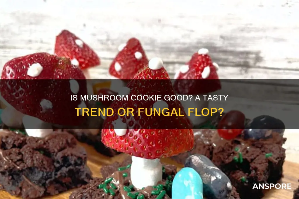 is mushroom cookie good