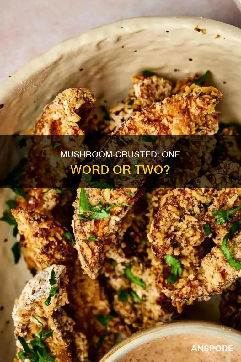 is mushroom crusted one word