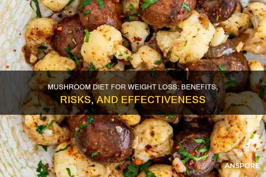 is mushroom diet good for weight loss