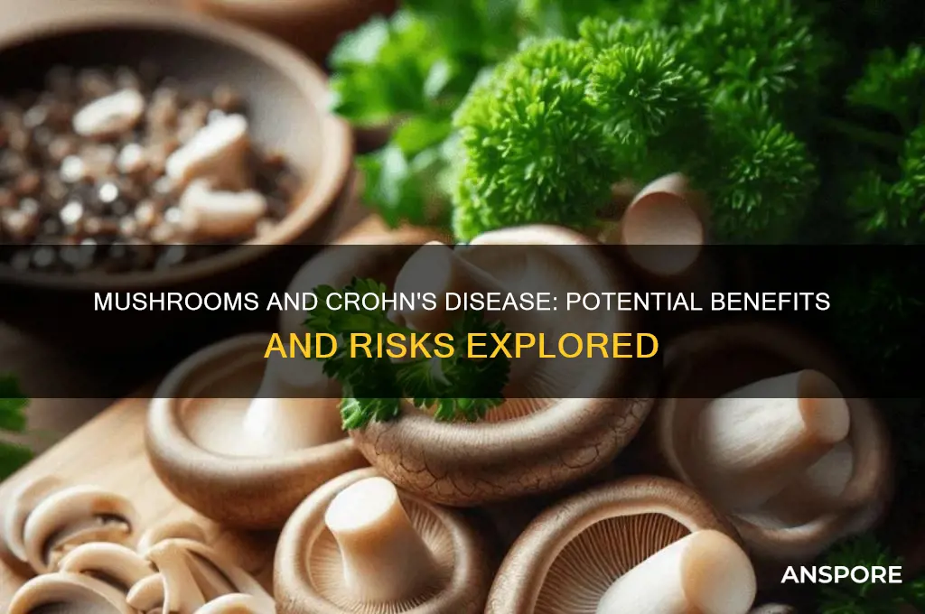 is mushroom good for crohn
