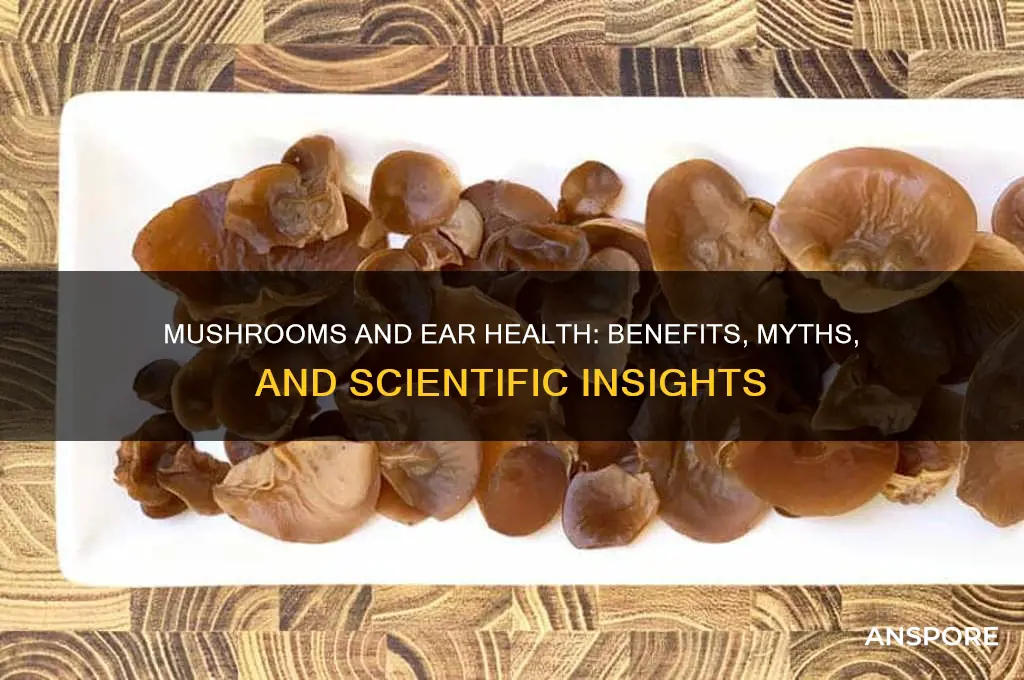 is mushroom good for ear