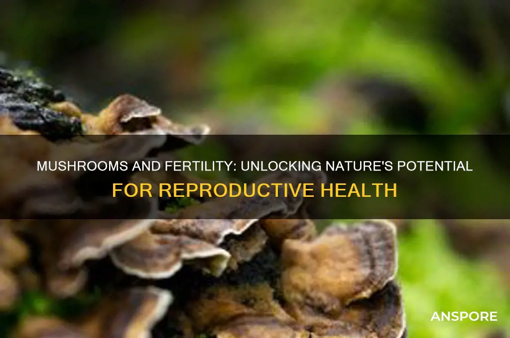 is mushroom good for fertility