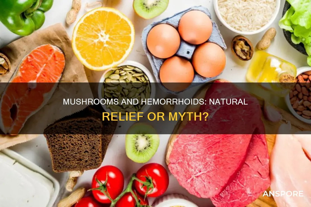 is mushroom good for hemorrhoids