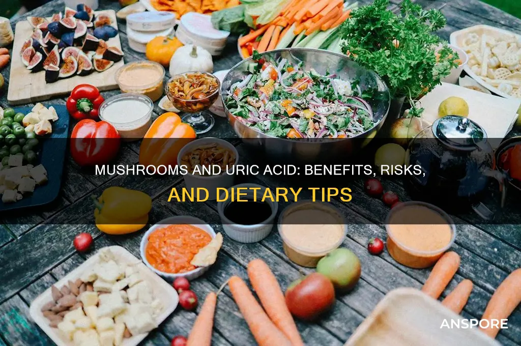 is mushroom good for high uric acid
