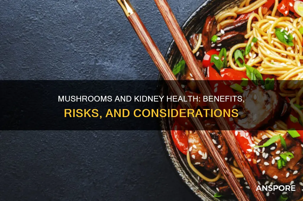 is mushroom good for kidney disease