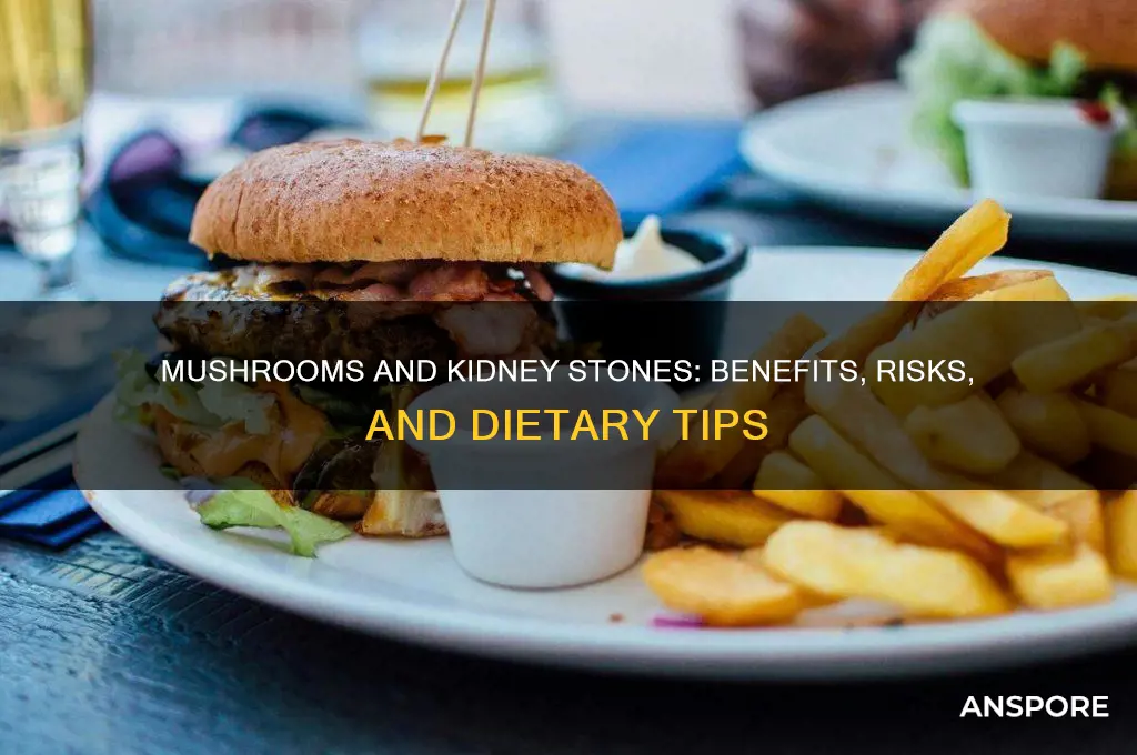 is mushroom good for kidney stone