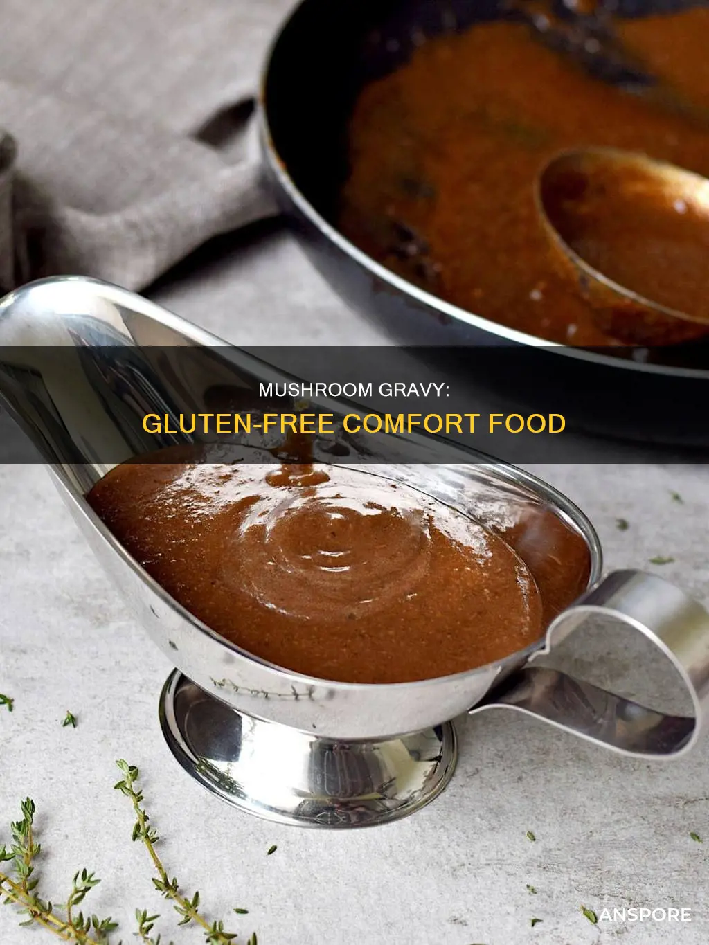 is mushroom gravy gluten free