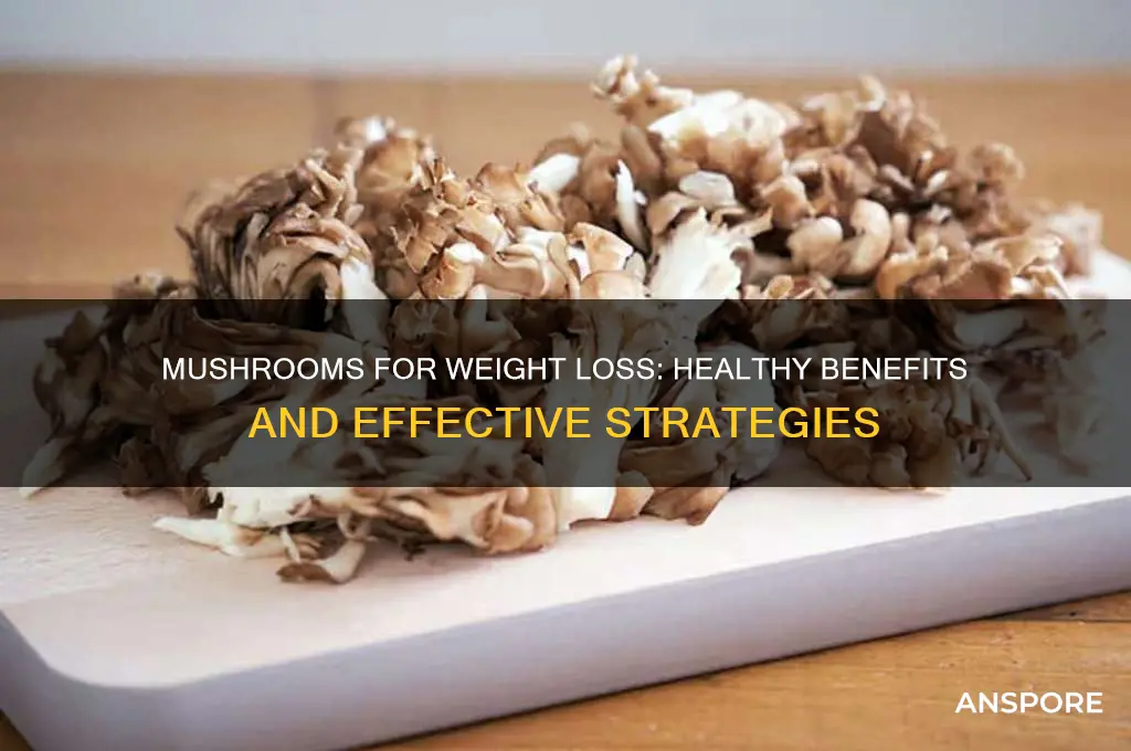 is mushroom healthy for weight loss