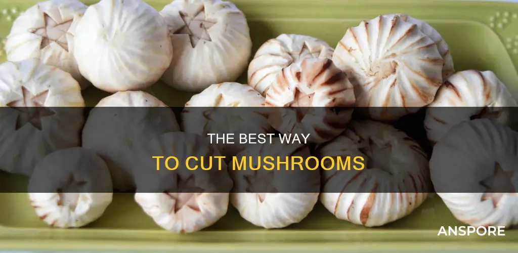is mushroom how to cut