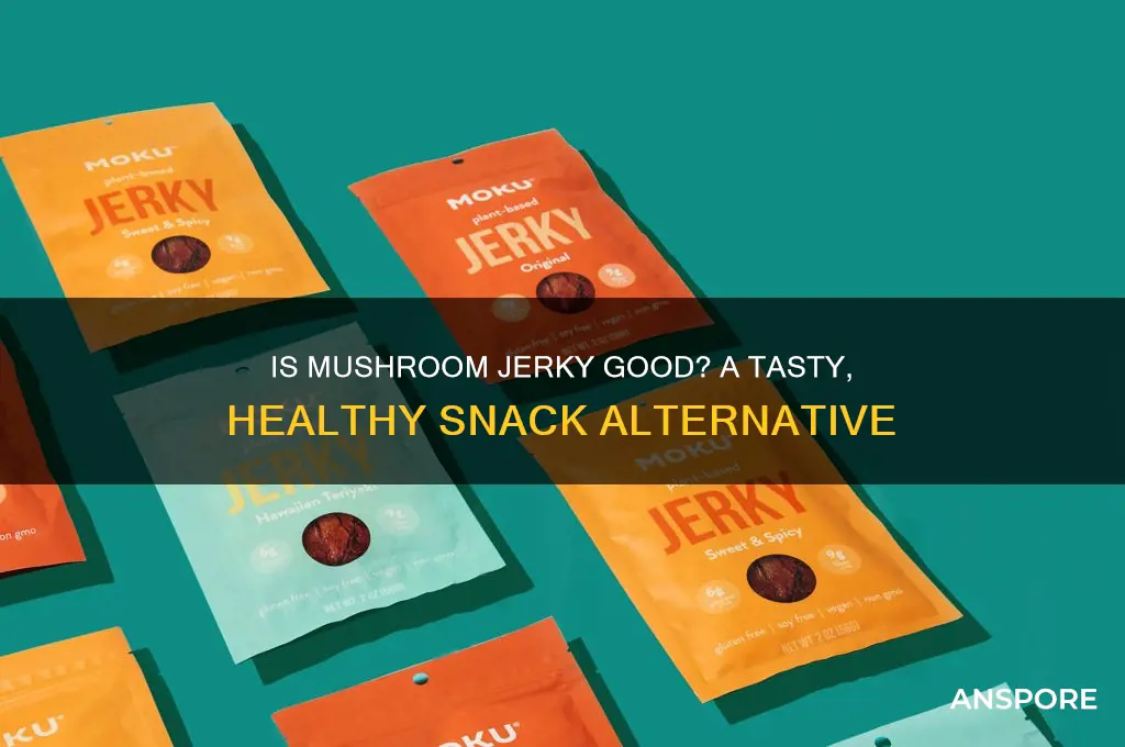 is mushroom jerky good