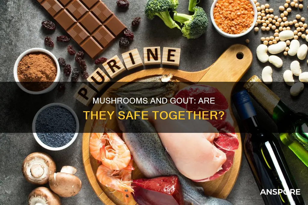 is mushroom ok for gout