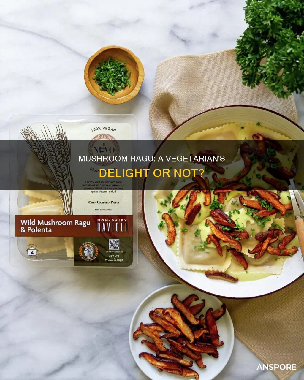 is mushroom ragu vegetarian