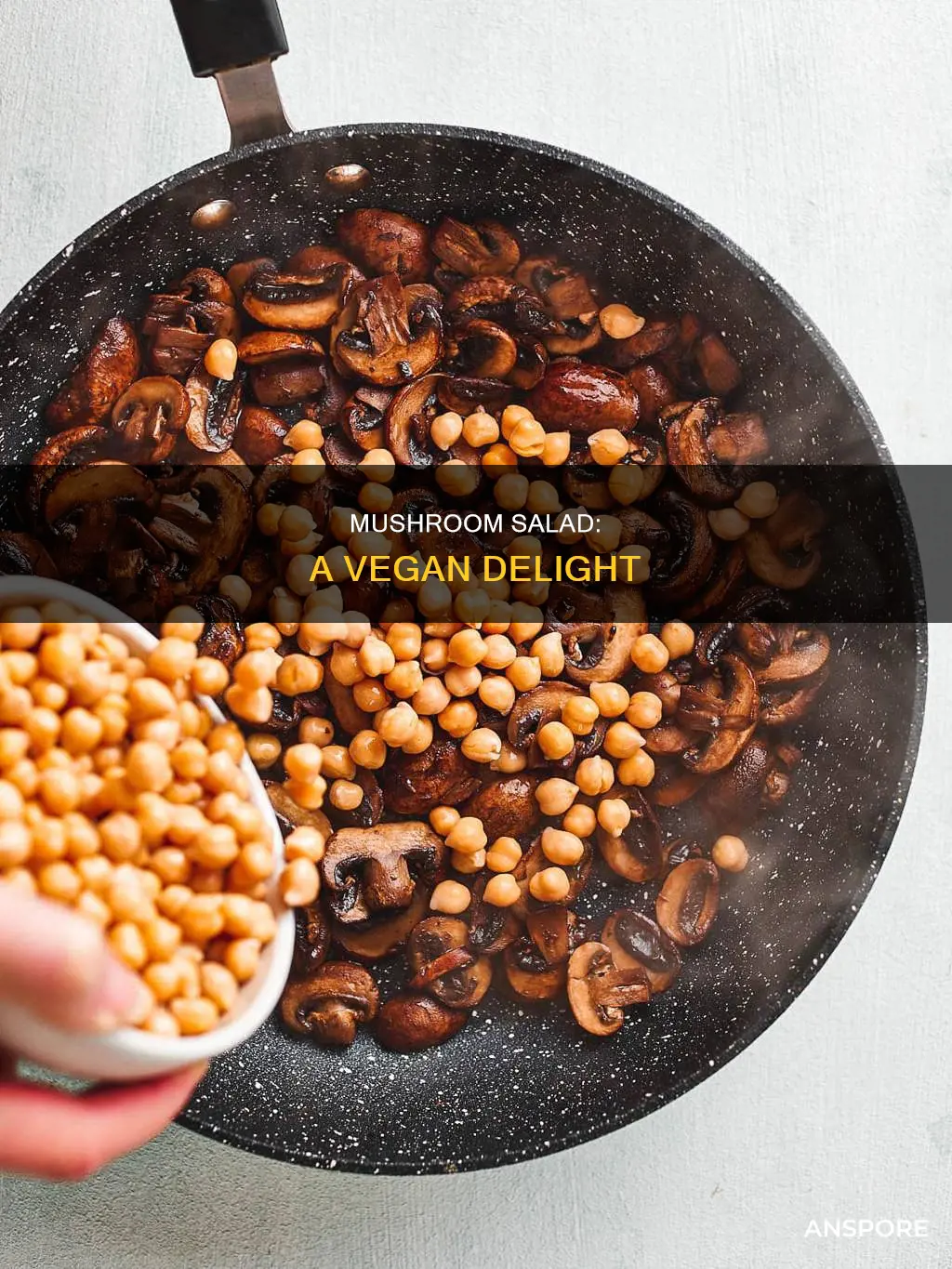 is mushroom salad vegan