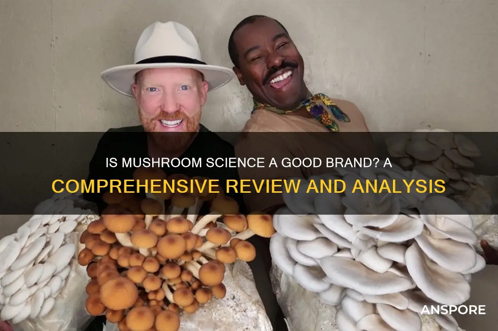 is mushroom science a good brand