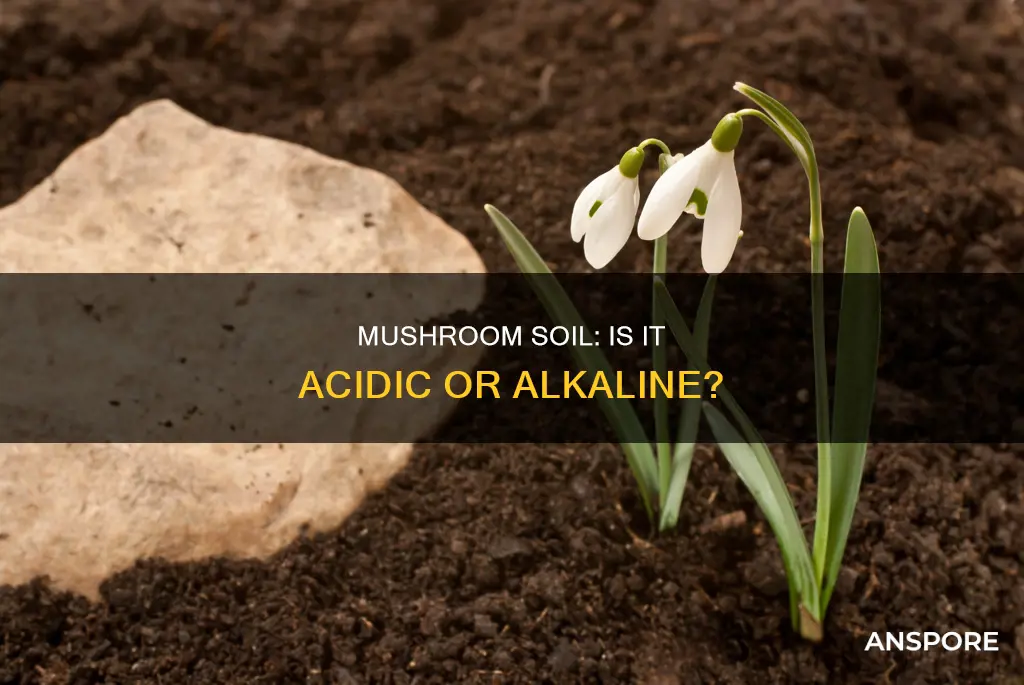 is mushroom soil acidic