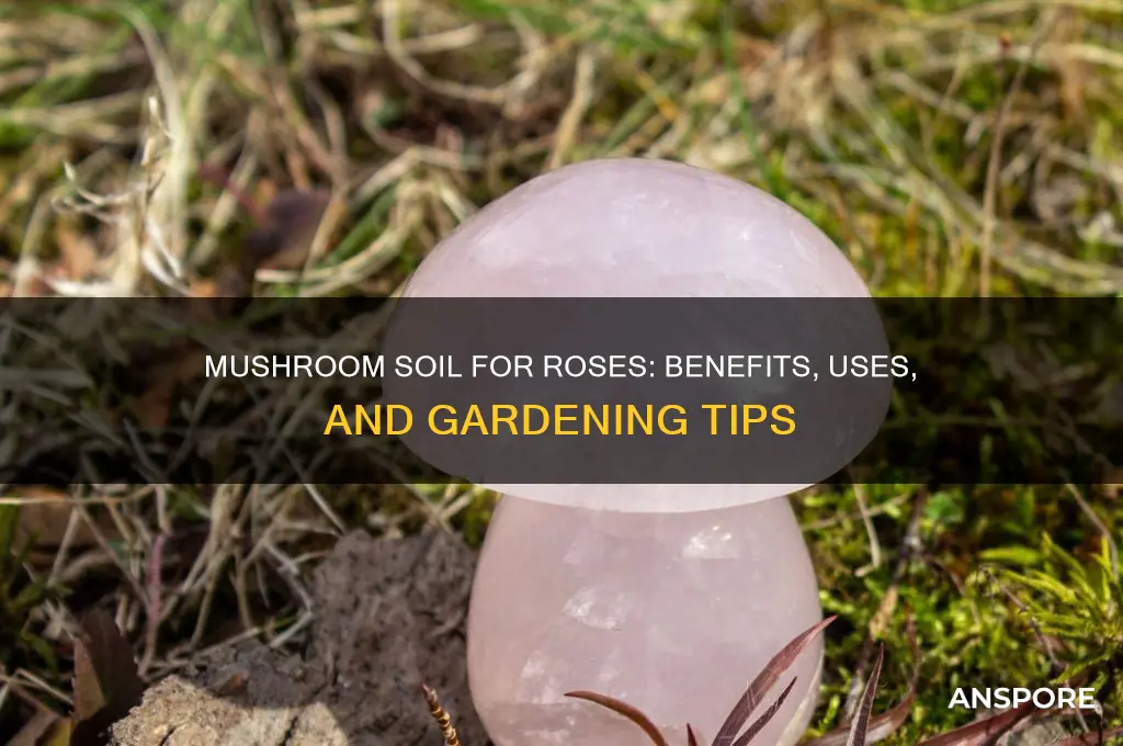 is mushroom soil good for roses