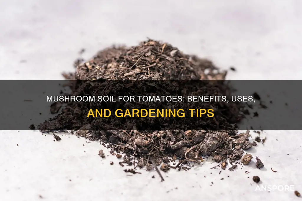 is mushroom soil good for tomatoes