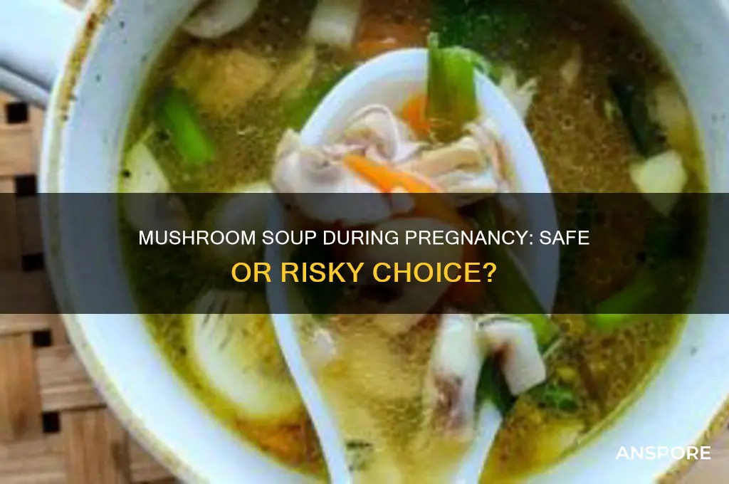 is mushroom soup safe to eat during pregnancy