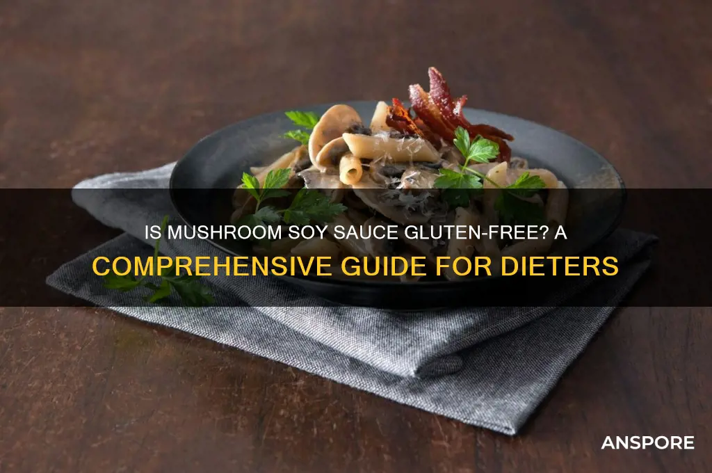 is mushroom soy sauce gluten free