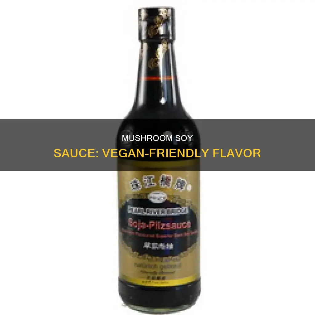 is mushroom soy sauce vegan