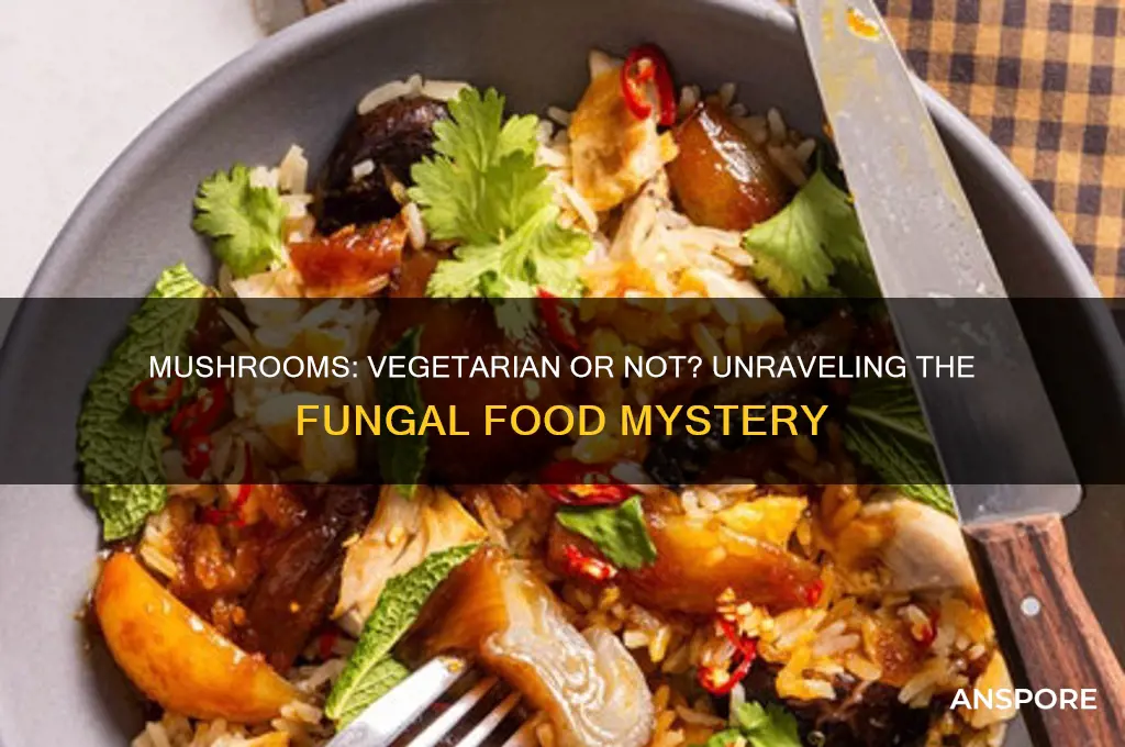is mushroom veg or non vegetarian