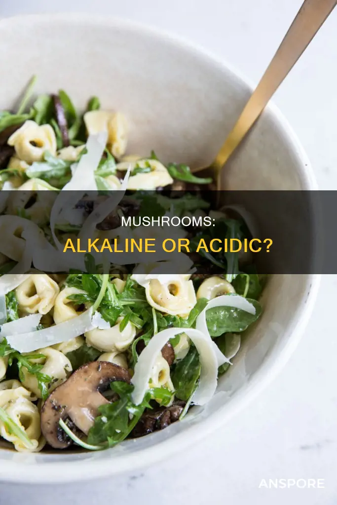 is mushrooms alkaline