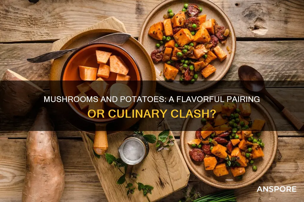 is mushrooms and potatoes good togeyher