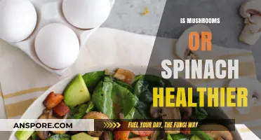 Spinach vs. Mushrooms: Which is the Healthier Green?