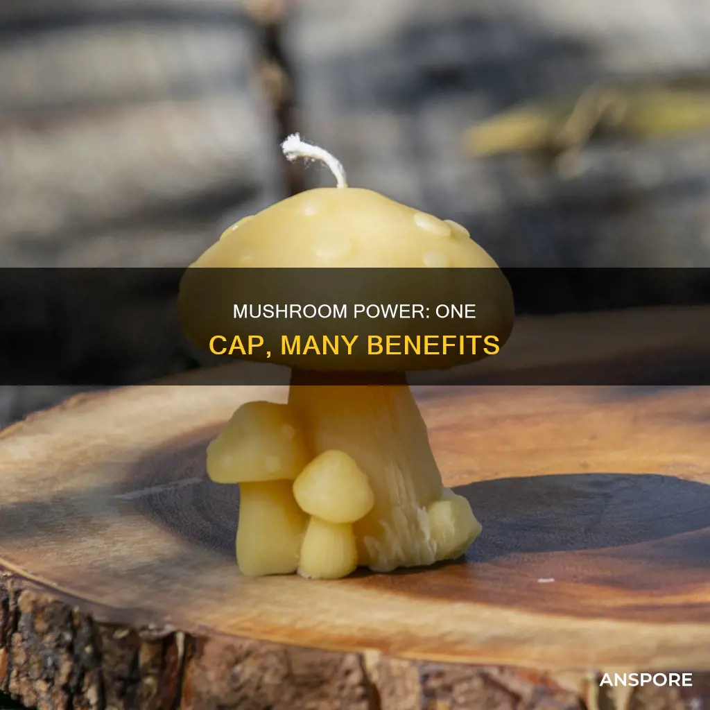 is one mushroom cap enough