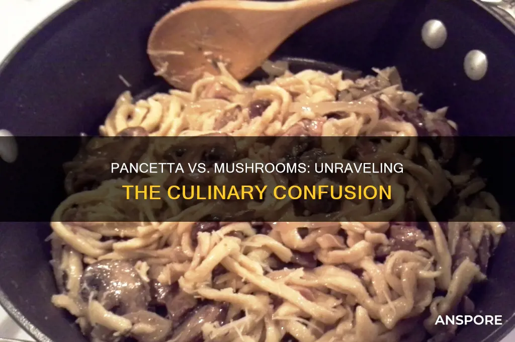 is pancetta a type of mushroom