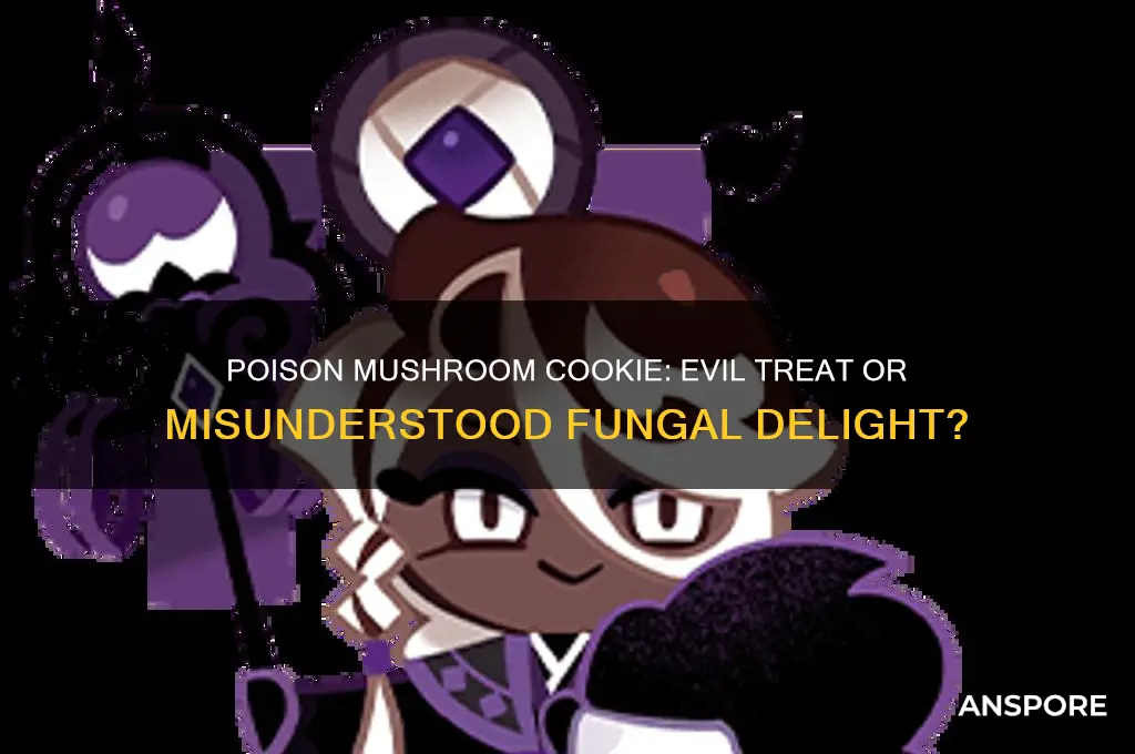 is poison mushroom cookie evil