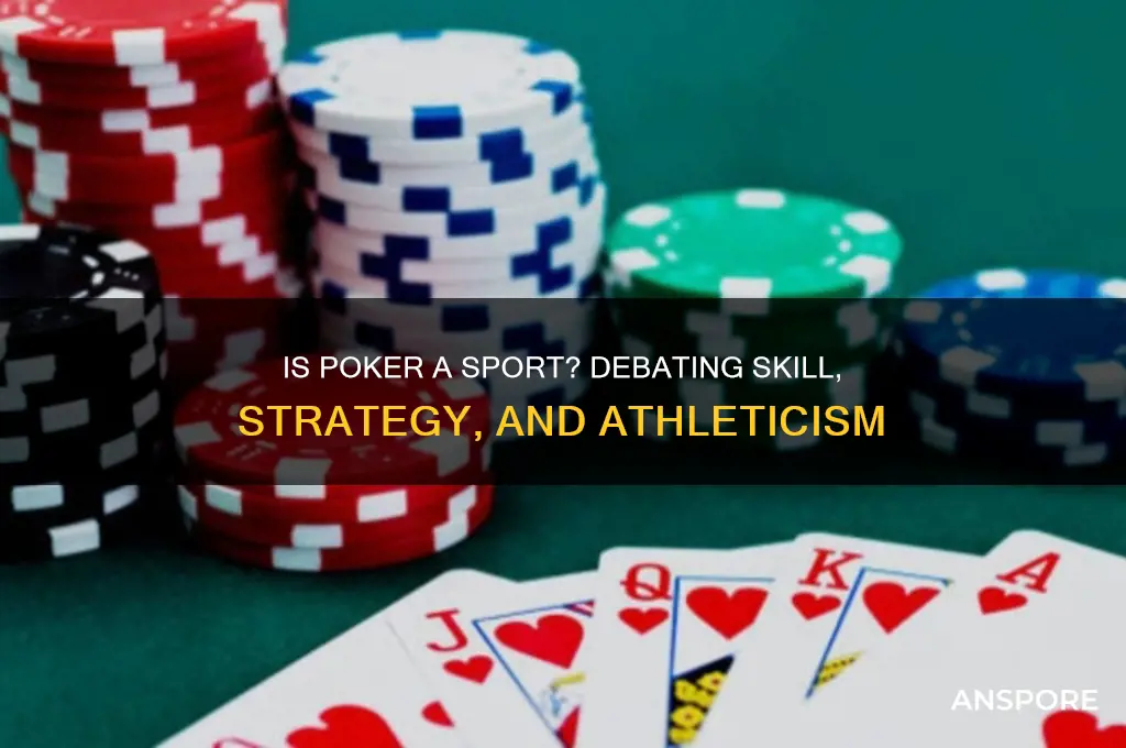 is poker a spor