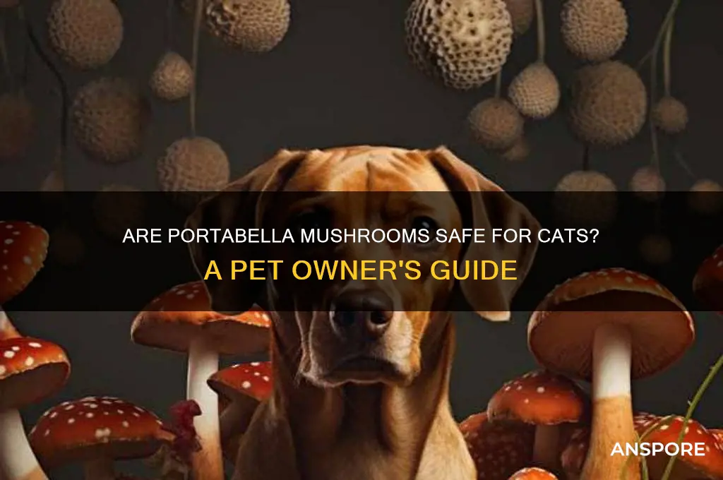 is portabella mushrooms safe for a cat