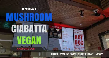 Is Portillo's Mushroom Ciabatta Vegan? Ingredients and Dietary Analysis