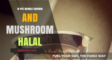 Is Pot Noodle Chicken and Mushroom Halal? A Quick Guide