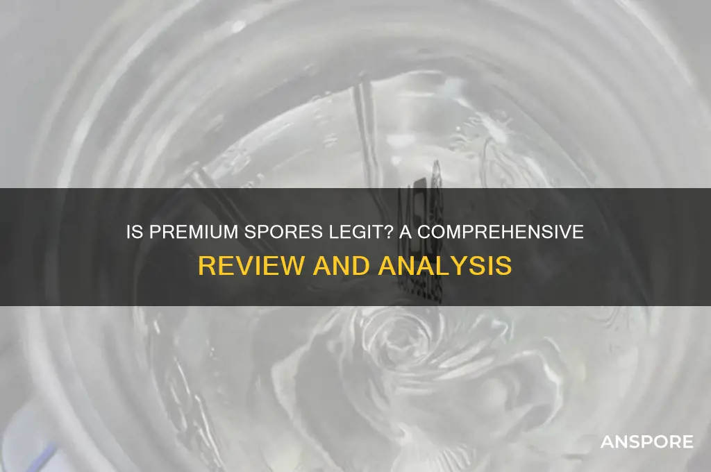 is premium spores a legit site