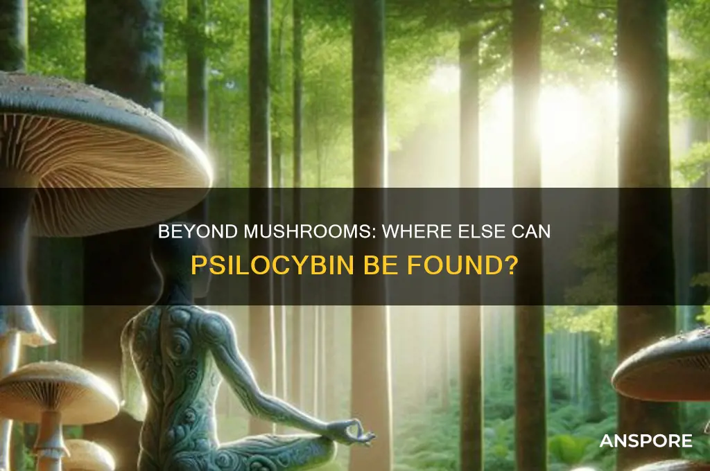 is psilocybin only found in mushrooms