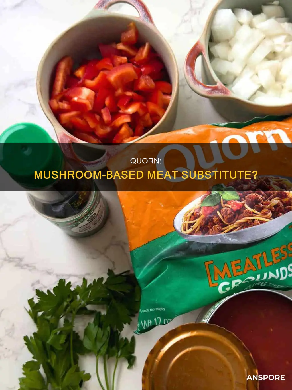 is quorn made from mushrooms