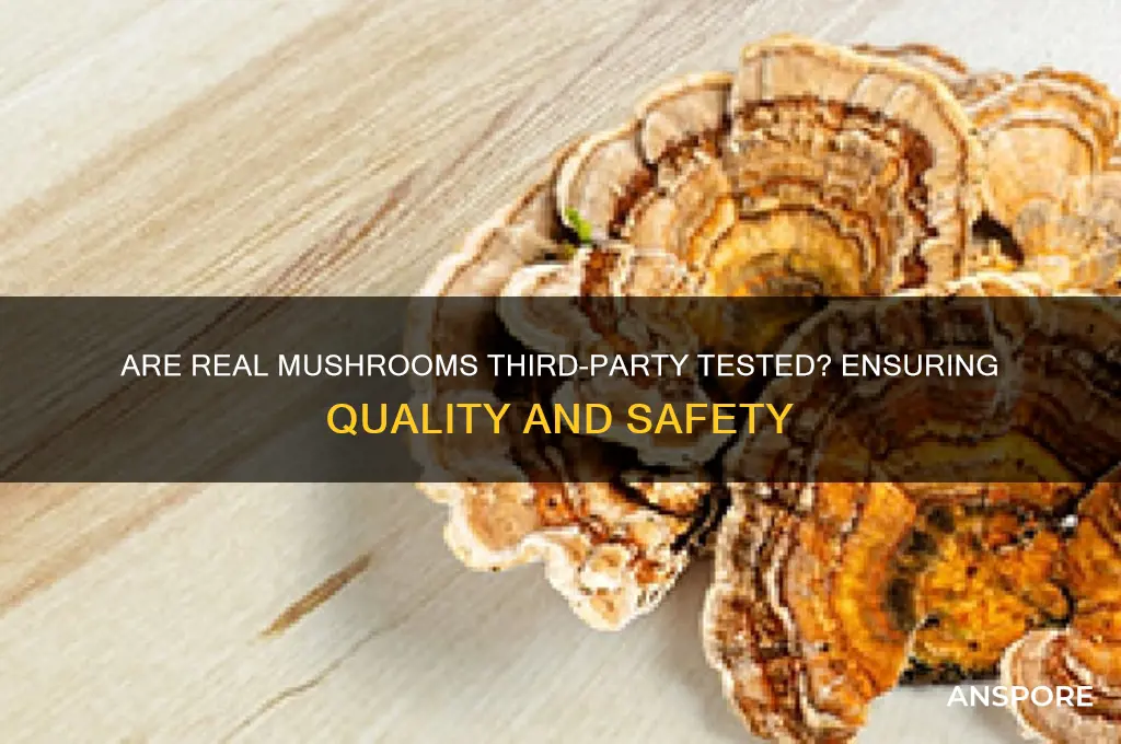 is real mushrooms third party tested