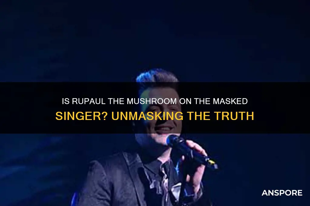 is rupaul the mushroom on masked singer